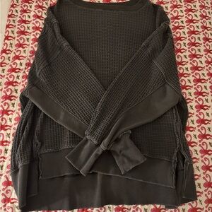 American Eagle Outfitters Dark Gray Sweatshirt